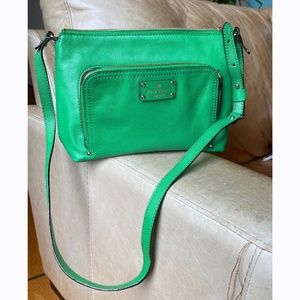 Kate Spade Green Cross Body Purse